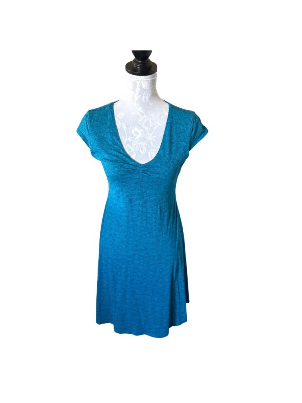 Toad and Co Rosemarie Dress Womens Sleeveless Blue Small Casual